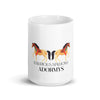 LUXURIOUS STALLIONS - White Glossy Mug