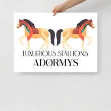  LUXURIOUS STALLIONS - Poster