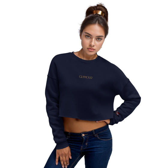 GLAMOUR - Crop Sweatshirt