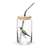 Hummingbird - Can-Shaped Glass