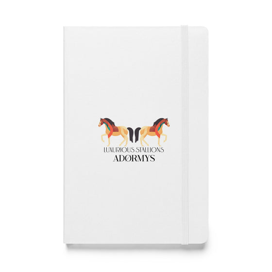 LUXURIOUS STALLIONS - Hardcover Bound Notebook