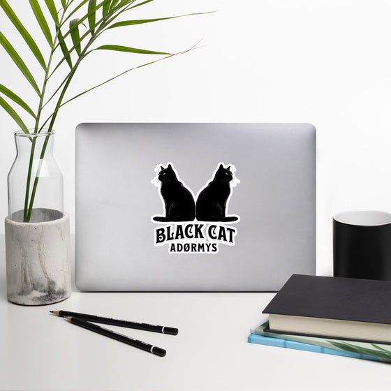 BLACK CAT Bubble-Free Stickers