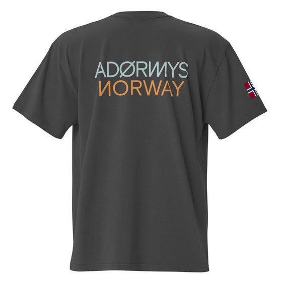 ADØRMYS NORWAY - Unisex Oversized Faded T-Shirt