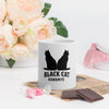 BLACK CAT - White Glossy Mug