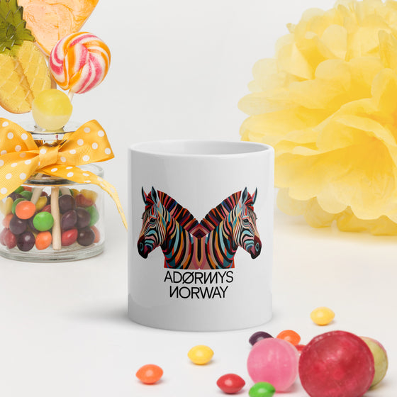 ADØRMYS NORWAY - White Glossy Mug